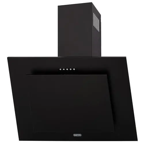 Вытяжка наклонная Eleyus VERTICAL 470 60 BL - фото 3