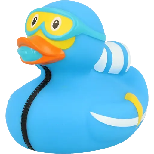 Уточка FunnyDucks Аквалангист (1863) - фото 1