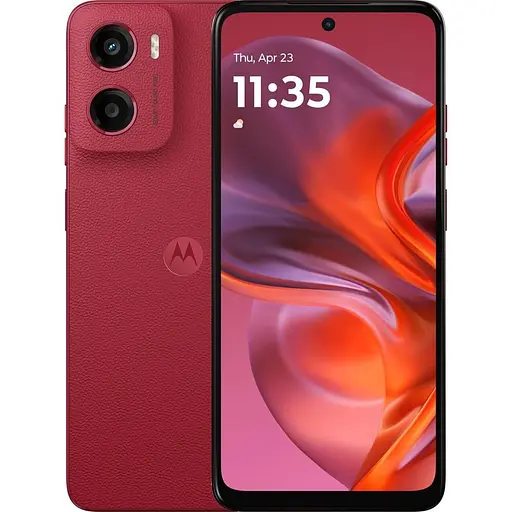 Смартфон Motorola Moto G05 4/256GB Plum Red - фото 2