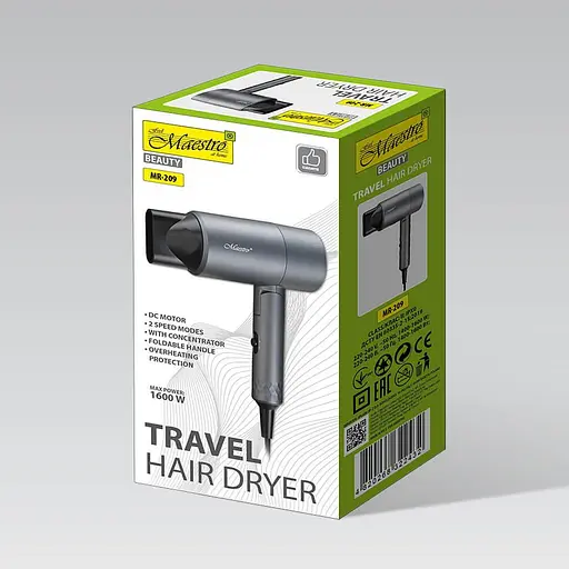 Дорожный фен MR-209 - фото 4