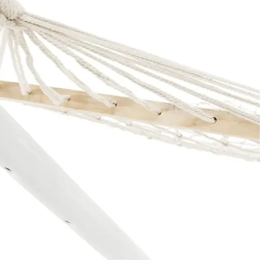 Гамак плетений Jumi Garden з планкою білий - фото 9