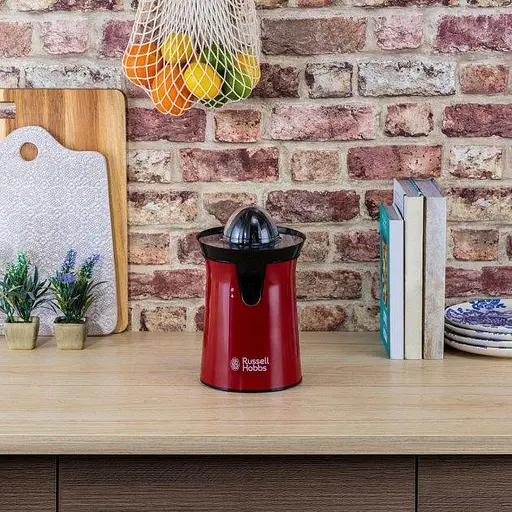 Соковыжималка для цитрусовых (цитрус-пресс) Russell Hobbs Colours Plus+ Red 26010-56 - фото 8