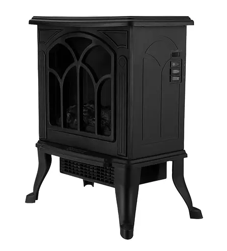 Камін Neo Tools електричний, декоративний, 30м кв., 1500Вт, керамічний нагрів. елемент (PTC), чорний - фото 6