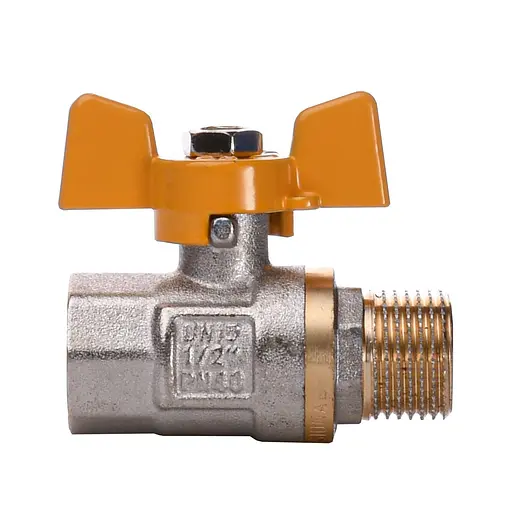 Кран кульовий прямий Q Professional 1/2″ ЗВ ЖБ PN40 QP152 - фото 2