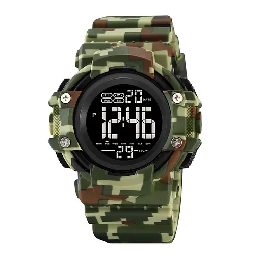 Наручний годинник чоловічий 2195CMGN Camo Green Skmei acs0030161 - фото 1