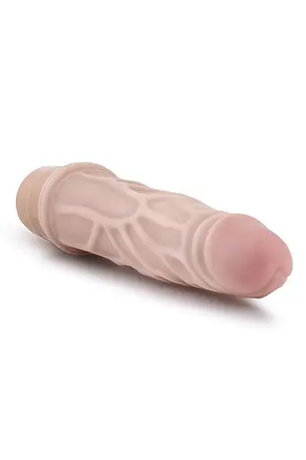 Вібратор Blush Mr. Skin Cock Vibe 19.7 см тілесний - фото 5
