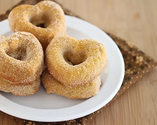 Форма для пончиків та донатів у вигляді серця "Майстер пончик", Kitchen Master Бордовий 87264 - фото 9