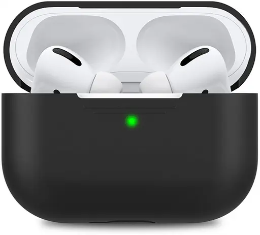 Чохол для навушників MAKE Apple AirPods Pro Silicone Black