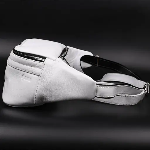 Шкіряна чоловіча сумка на пояс TARWA 30х15х12 см nsa0001222 - фото 3