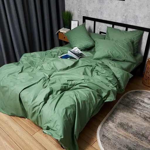 Комплект постельного белья Moon&Star Бязь Gold Люкс Forest Dream King Size 220x240 наволочки 4х70х70 - фото 6