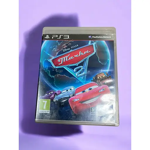Локализованный диск на PlayStation 3 лицензия Cars 2