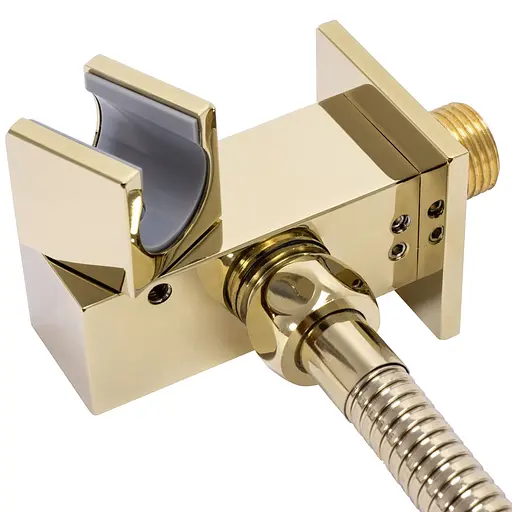 Душова система прихованого монтажу Rea Davis з термостатом gold REA-P6324, Золотий - фото 6