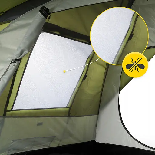 Намет туристичний Mountain Goat Prime Trio 3-місний Olive (P-5905973406574) - фото 3