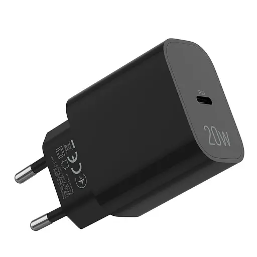 Зарядний пристрій мережевий MAKE 20W Type-C PD3.0 Black - фото 5
