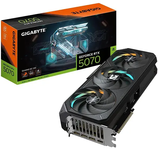 Видеокарта Gigabyte RTX 5070 Ti 16GB GAMING OC (GV-N507TGAMING OC-16GD) (GDDR7, 256 bit, PCI-E v5.0 x16) - фото 10
