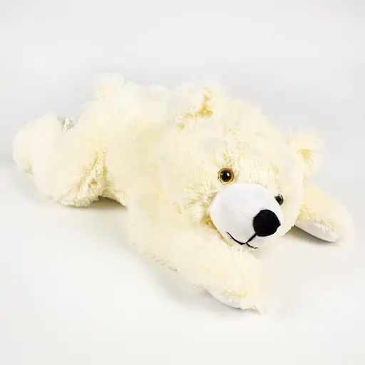 М'яка іграшка Ведмідь Соня молочного кольору 42см