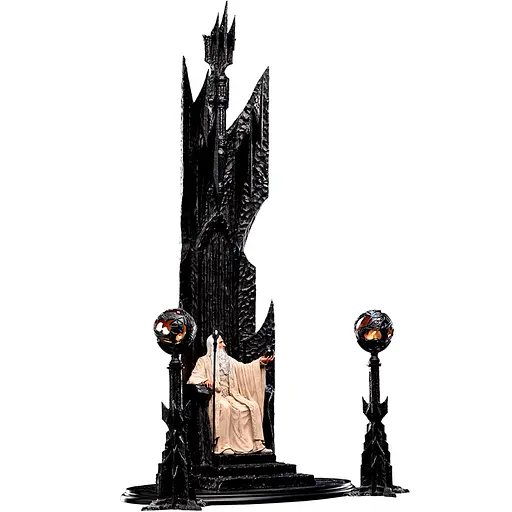 Статуэтка Lord of The Rings Saruman the White on Throne Statue 1/6 scale (Властелин колец) 110 см - фото 4