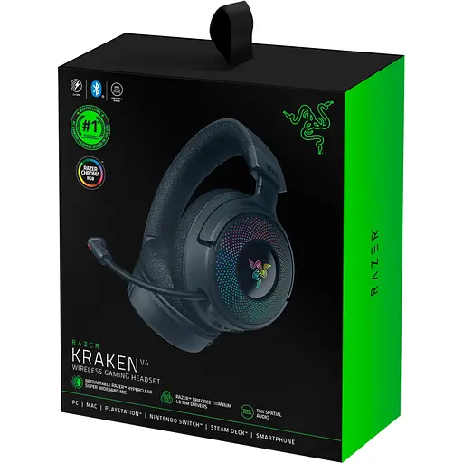 Наушники Razer Kraken V4 Black (RZ04-05170100-R3M1) - фото 8