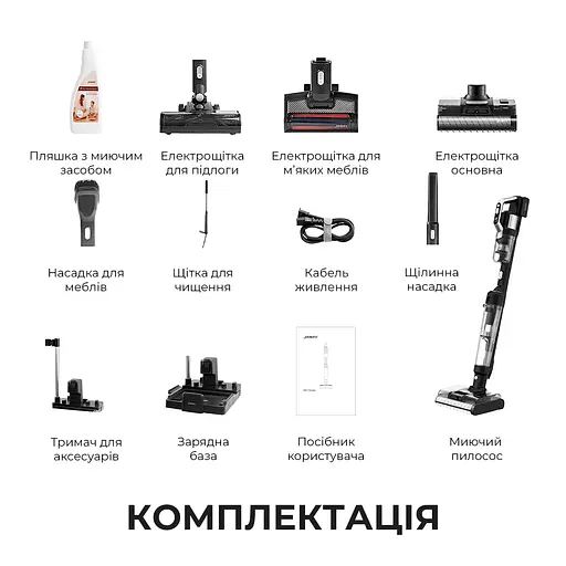 Бездротовий миючий пилосос Jimmy PW11 PRO MAX 4 в 1 - фото 13