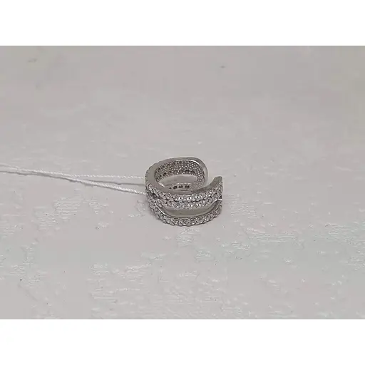 Срібна сережка-кафф Ірій на хелікс. 40023 - фото 3