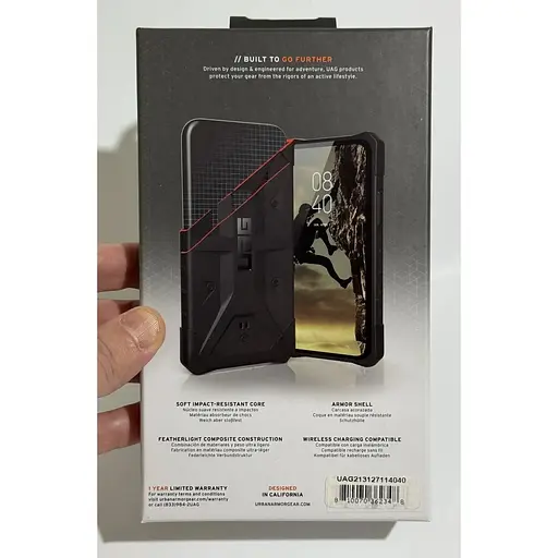 Оригінальний протиударний чохол Samsung UAG Pathfinder для Galaxy S21 FE Black (213127114040) - фото 2