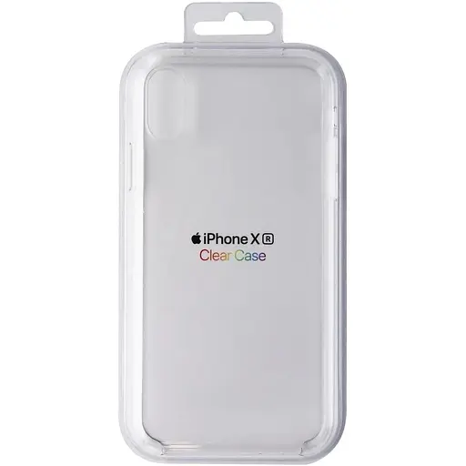 Оригинальный противоударный чехол Apple Clear Case Hardshell для iPhone XR (6.1") прозрачный (MRW62ZM/A) - фото 2