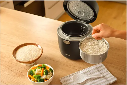 Sencor Рисоварка 350Вт черный - фото 8