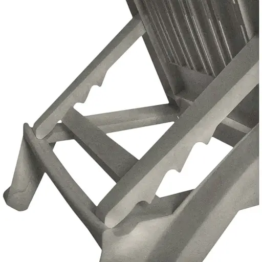 Шезлонг пластиковий Bica Zanzibar, бежево-сірий - фото 2