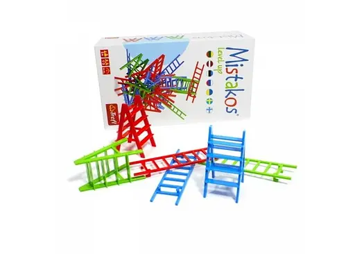 Настільна гра Trefl Стільчики. Вищий Рівень: Драбини (Mistakos Level Up) (укр.) (01845) - фото 2