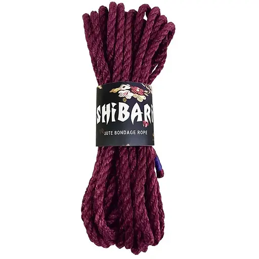 Джутовая веревка для Шибари Feral Feelings Shibari Rope, 8 м фиолетовая