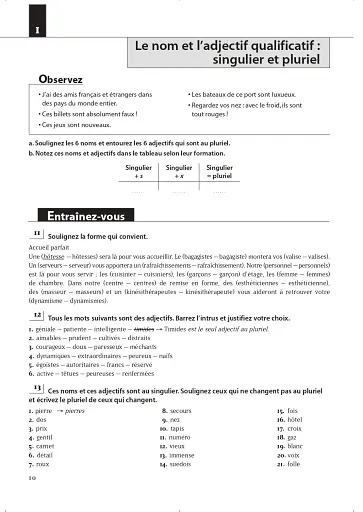 Les 500 Exercices de Grammaire Livre d'eleve A2 + corriges - фото 10