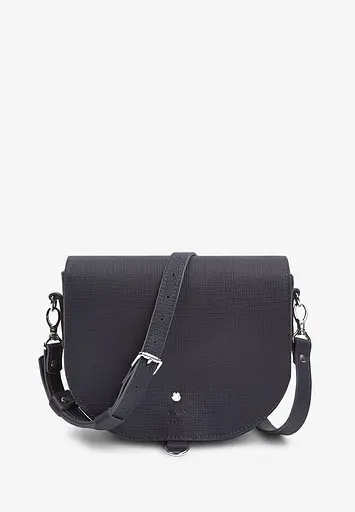 Жіноча шкіряна сумка Ruby L Синій Saffiano - фото 2