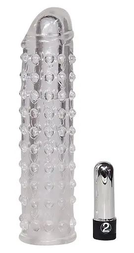 Насадка на пенис You2Toys Orion Vibro Penis Sleeve 16х4 см прозрачный - фото 2