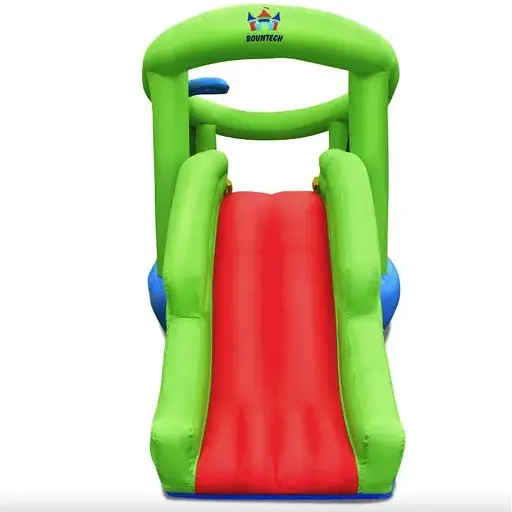 Надувний Costway Castillo подвійний баскетбольний будинок (без вентилятора)