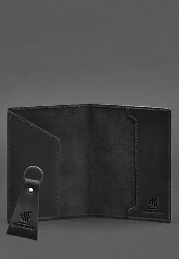 Подарочный набор кожаных аксессуаров с украинской символикой. - фото 4