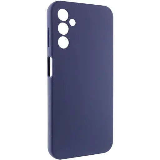 Чехол Lakshmi Silicone Cover Full Camera AAA для Samsung Galaxy A14 4G/5G Темно-синий/Midnight blue - фото 2