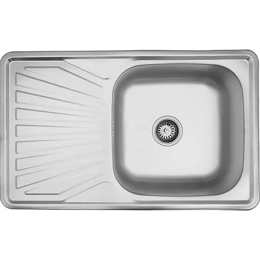 Кухонная мойка Kroner KRP Dekor - 7848 (0,8 мм) (CV022785) - фото 1