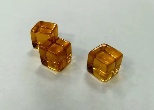 Аксесуар PieceKeeper Games Токени меду для гри Rurik Боротьба за Київ Rurik Dawn of Kiev Plastic Honey Cubes (ВР_АРБКК) - фото 2