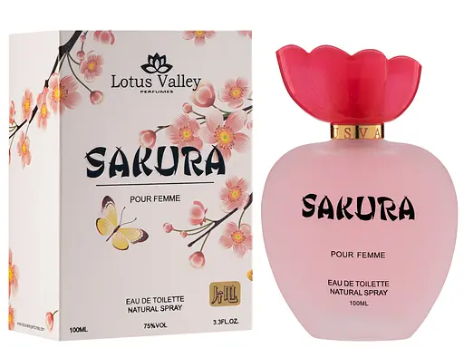 Туалетная вода для женщин Lotus Valley Sakura 100мл (MM32177) - фото 2