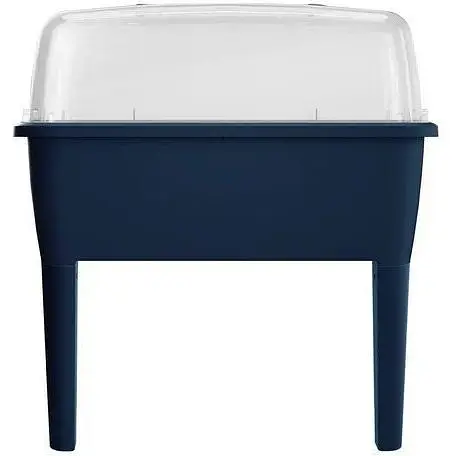 Горшок для растений в виде мини-теплицы Prosperplast Respana Planter комплект - серый, 52 л