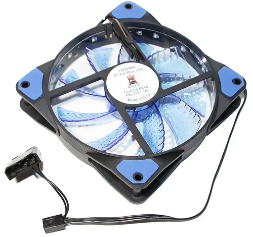 Вентилятор Cooling Baby 120mm Blue (12025BBL) - фото 3