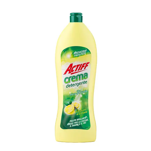 Крем-мийний засіб з ароматом лимона Actiff Scouring Cream 12 x 750 мл 