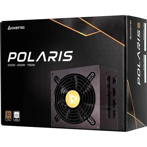 Блок питания Chieftec Polaris 850W 80+Gold (PPS-850FC) [104778] - фото 4