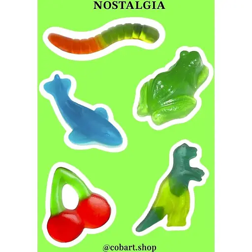 Стикерпак Cobart 3Д "Nostilgia"