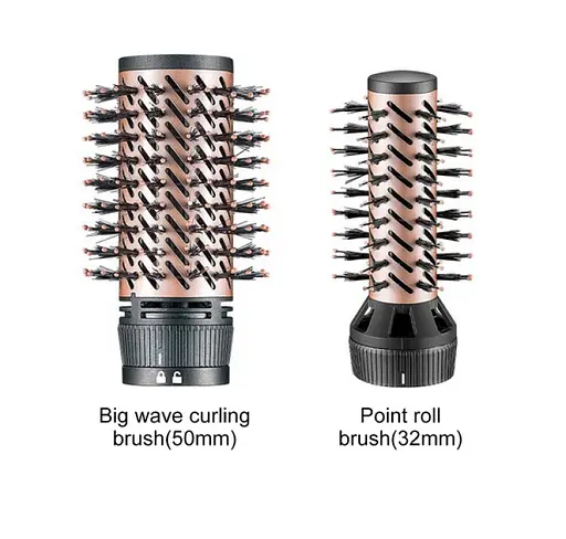 Фен-щетка для волос VGR V-498 2 уровня обдува 2 уровня температур 1200W (2 насадки) - фото 5