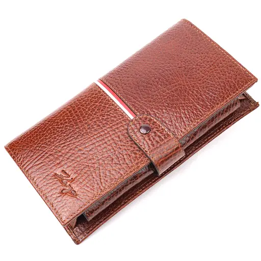 Чоловічий шкіряний клатч KARYA 19,5х10,3х3 см acs0023977 - фото 1