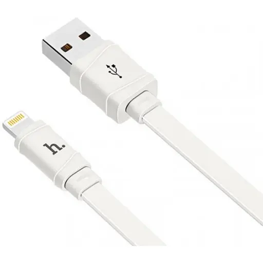 Кабель Hoco X5 Bamboo Lightning charging Cable Белый
