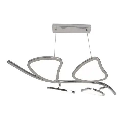 Люстра светодиодая подвесная лепестки белая Sirius 2901-4P (64W) - фото 3