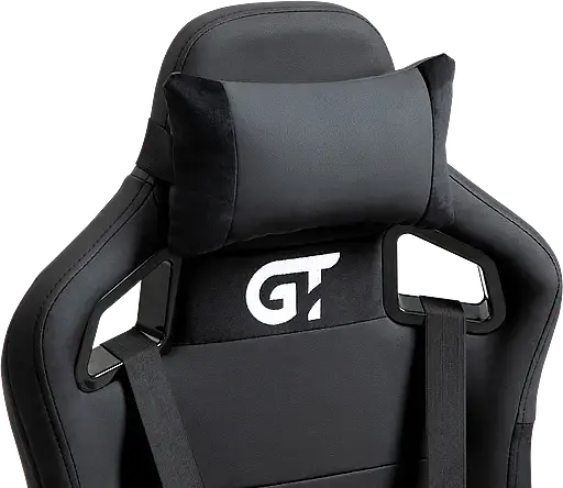 Геймерское кресло GT Racer черное (X-5108 Black) - фото 14