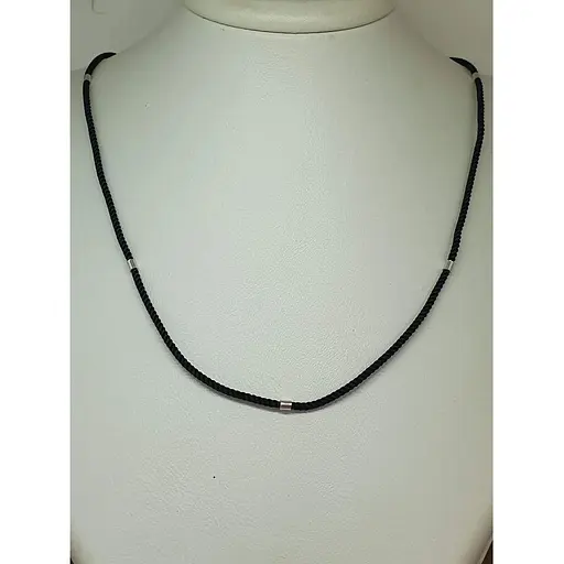 Ювелірний шнурок з текстилю Tango з золотими вставками. 950086В 50 - фото 2